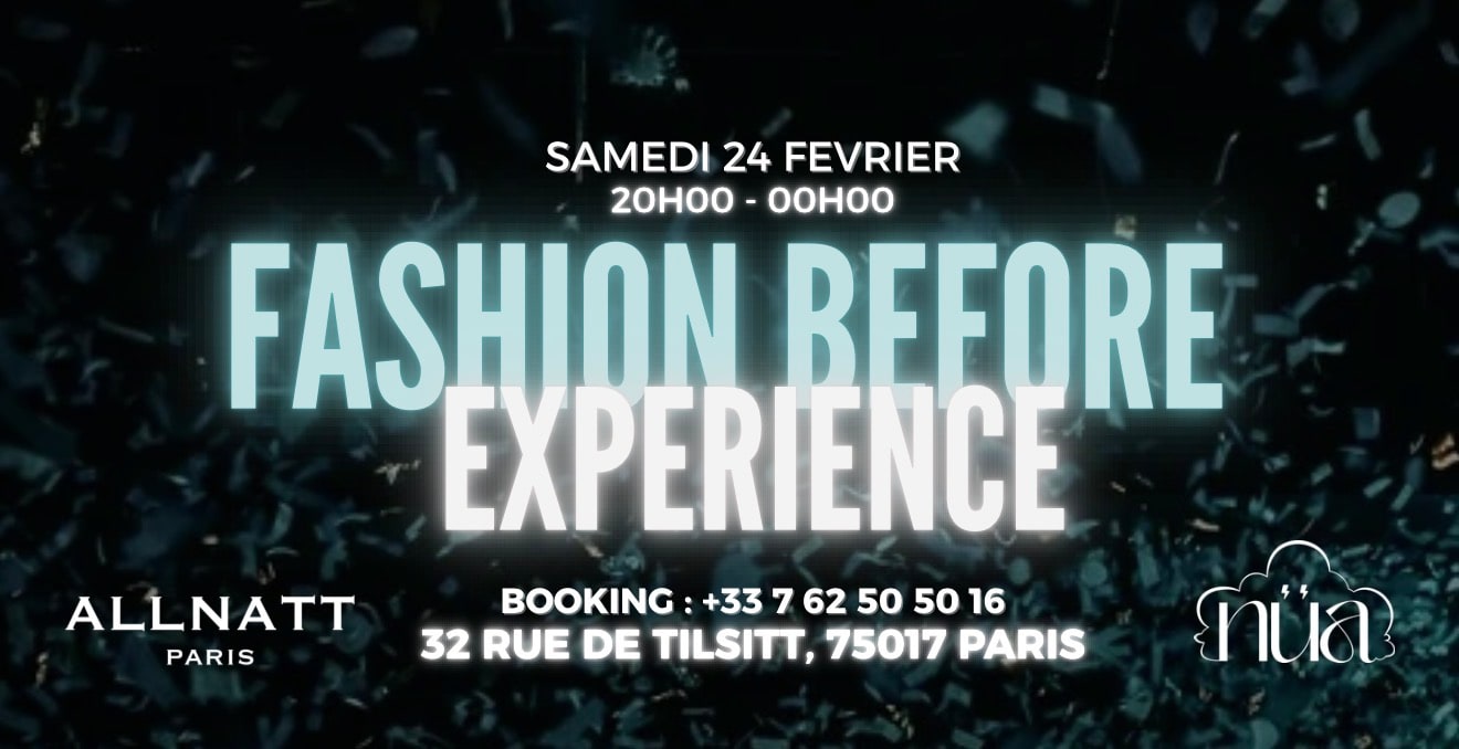 Fashion Before Experience