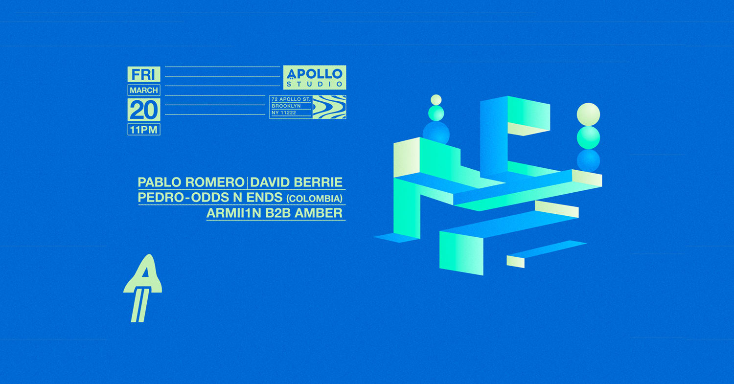 Apollo Studio W/ Pablo Romero, David Berrie