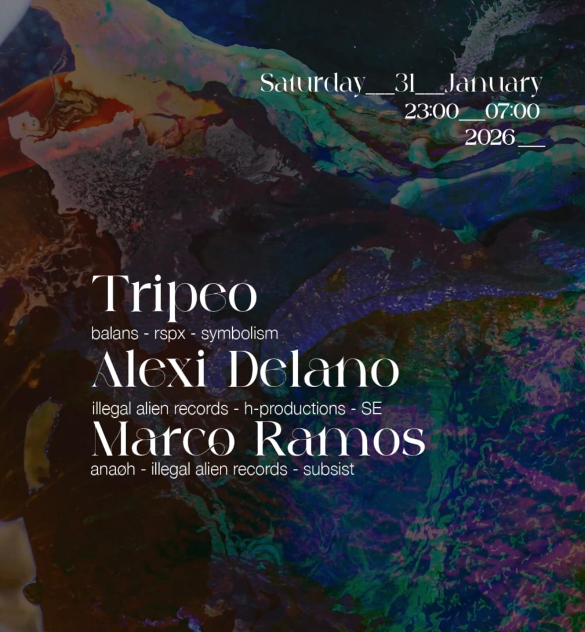 Amsterdam Techno Sessions W/ Tripeo And Alexi Delano