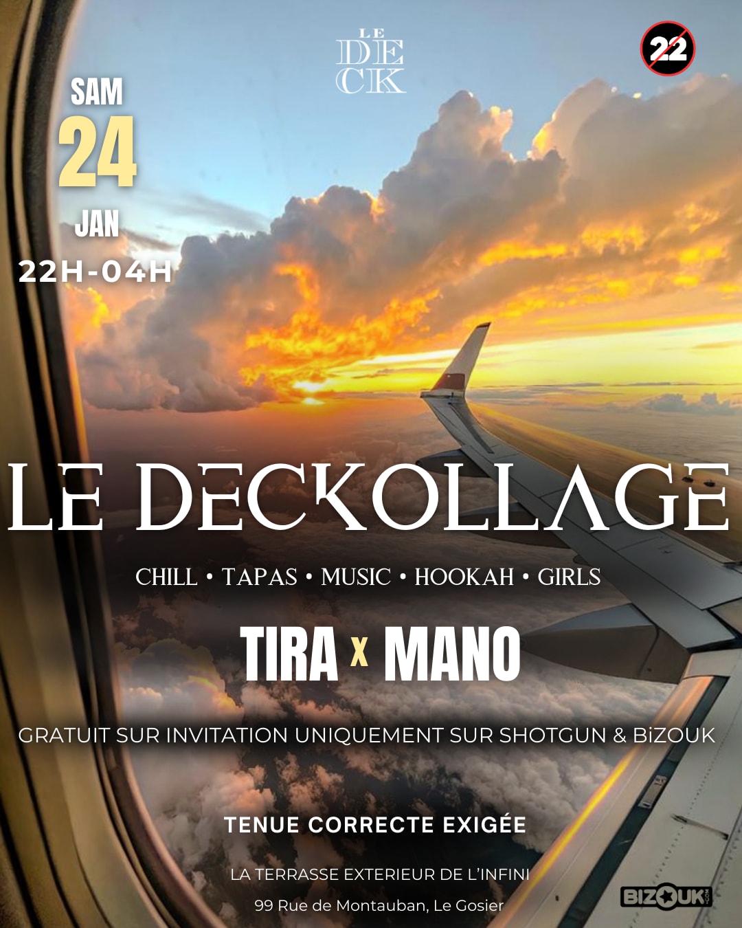 Le Deckollage - 24 Janvier