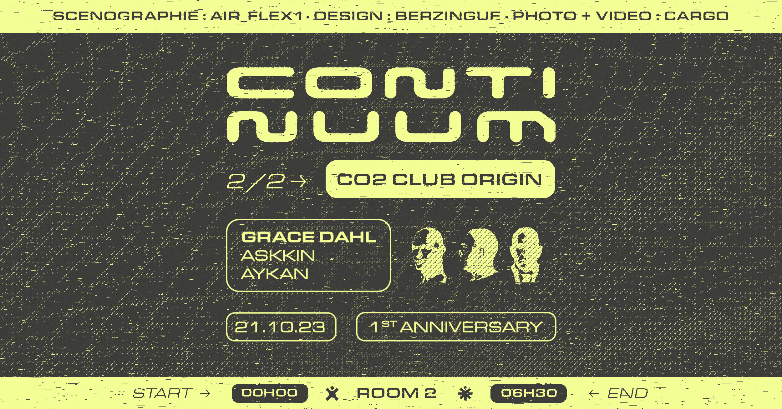 1st Anniversary 2/2 @Co2 W/ Grace Dahl,  Askkin, Aykan
