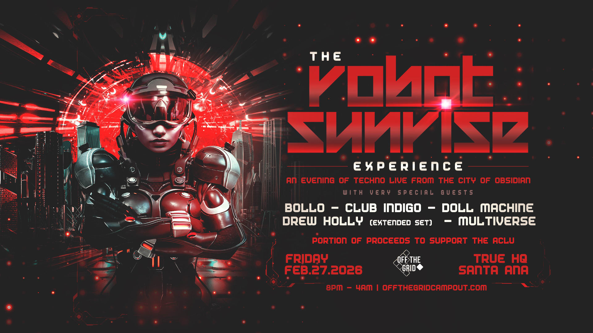 The Robot Sunrise Experience