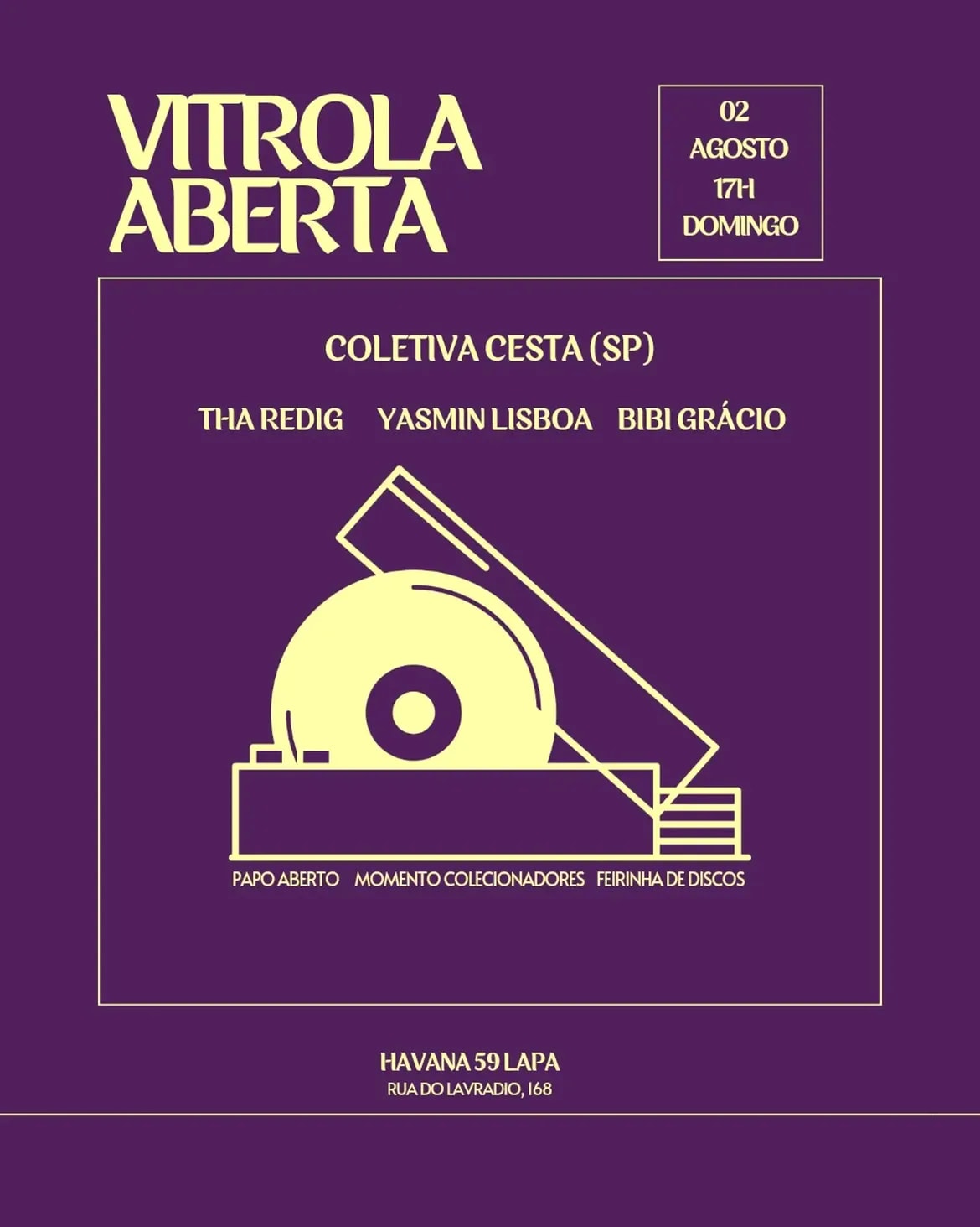 Vitrola Aberta #8