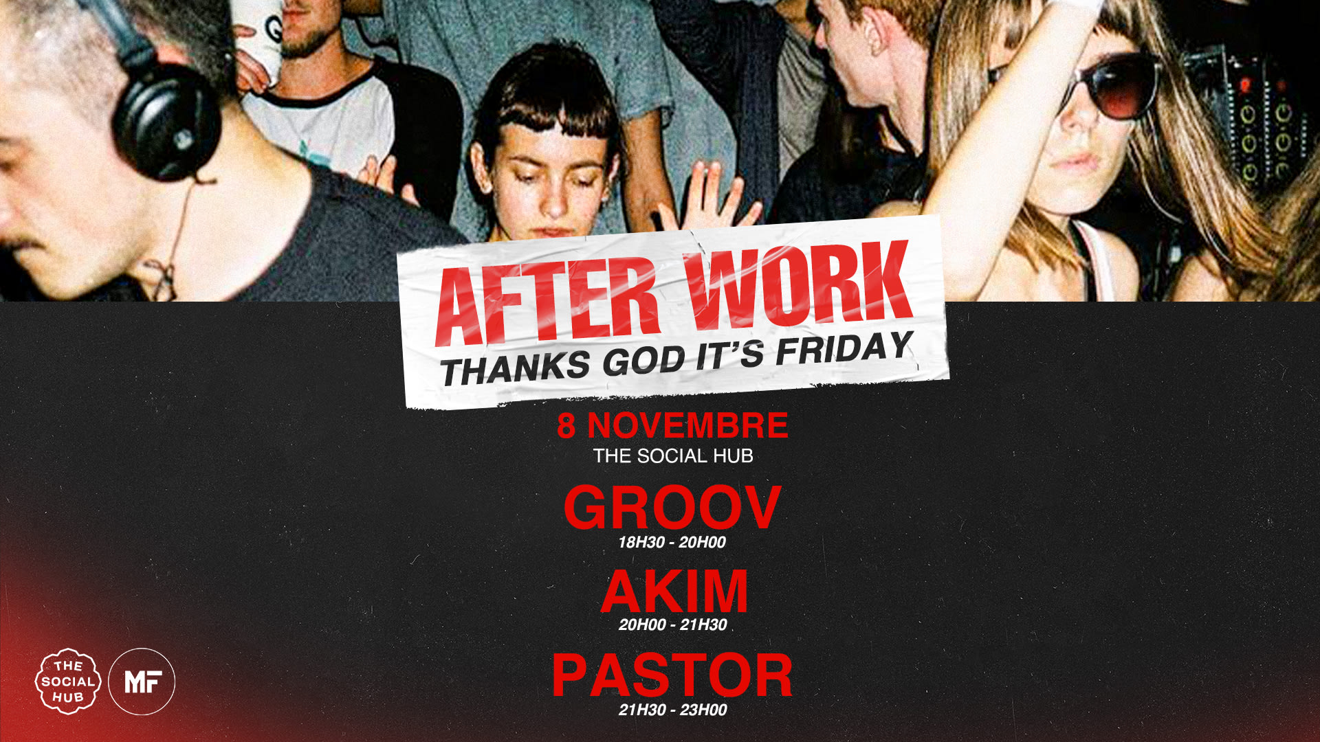 Afterwork Electro W/Groov - Akim - Pastor