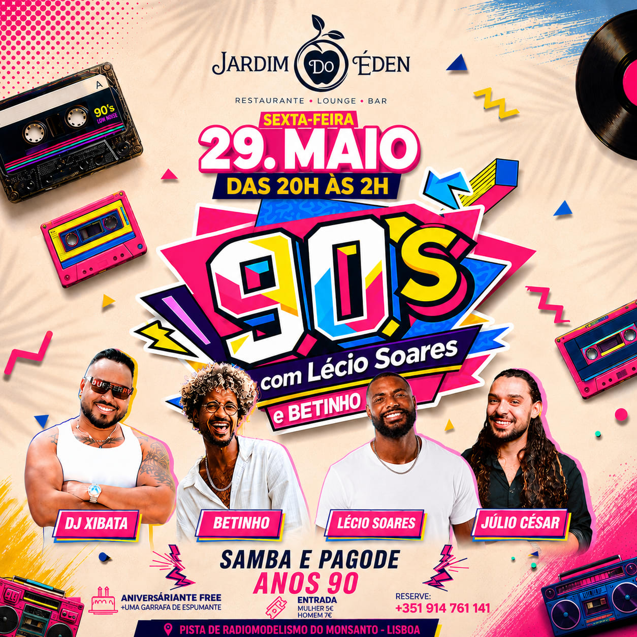 Anos 90 Éden