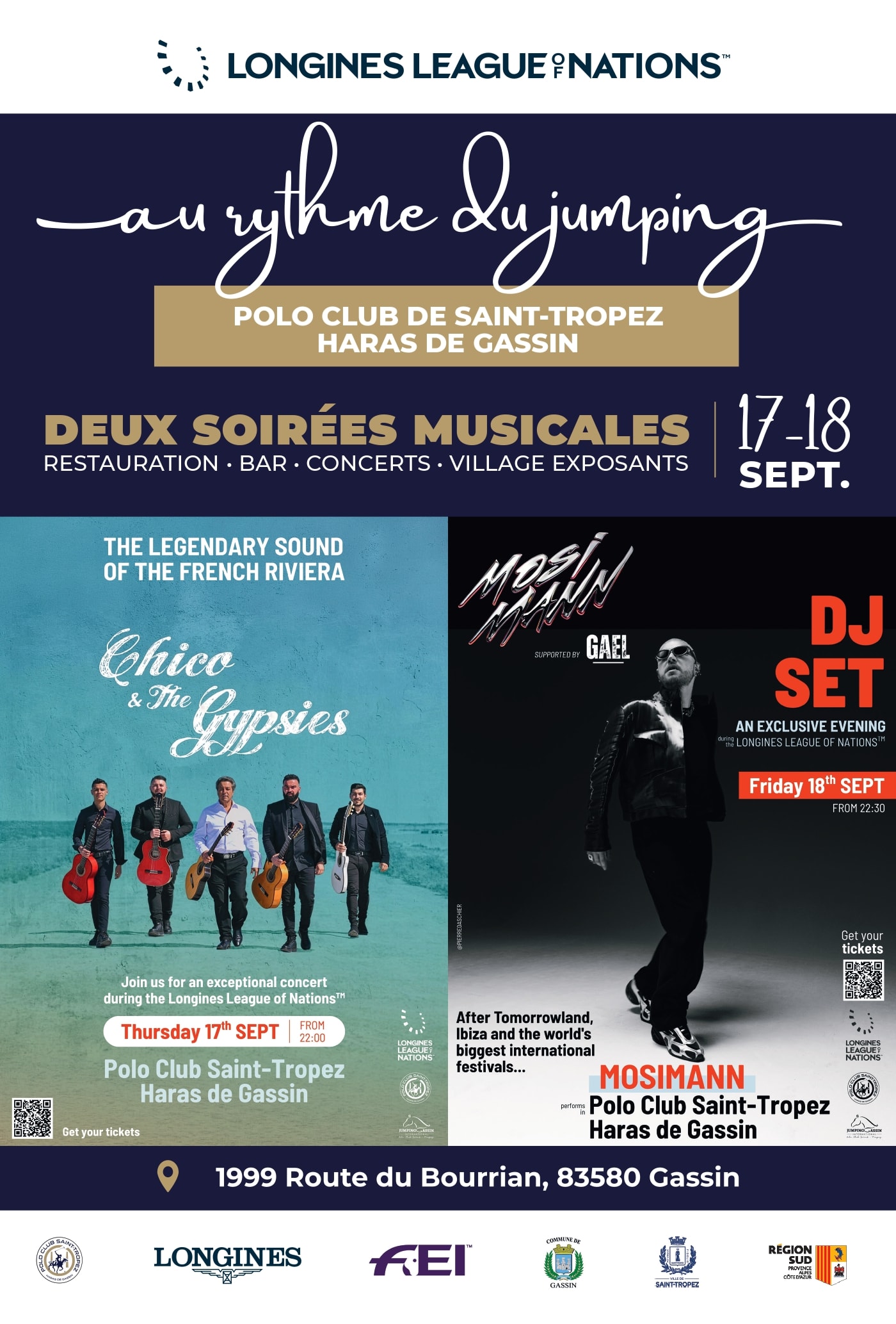 Longines League Of Nation™ - Live Music Experience