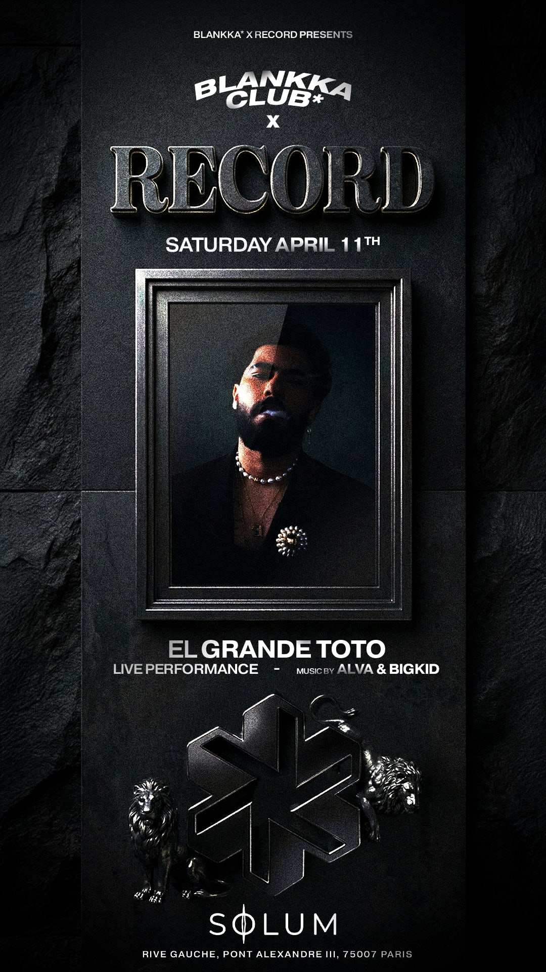 Record X Blankka* | Elgrandetoto Exclusive Live Performance