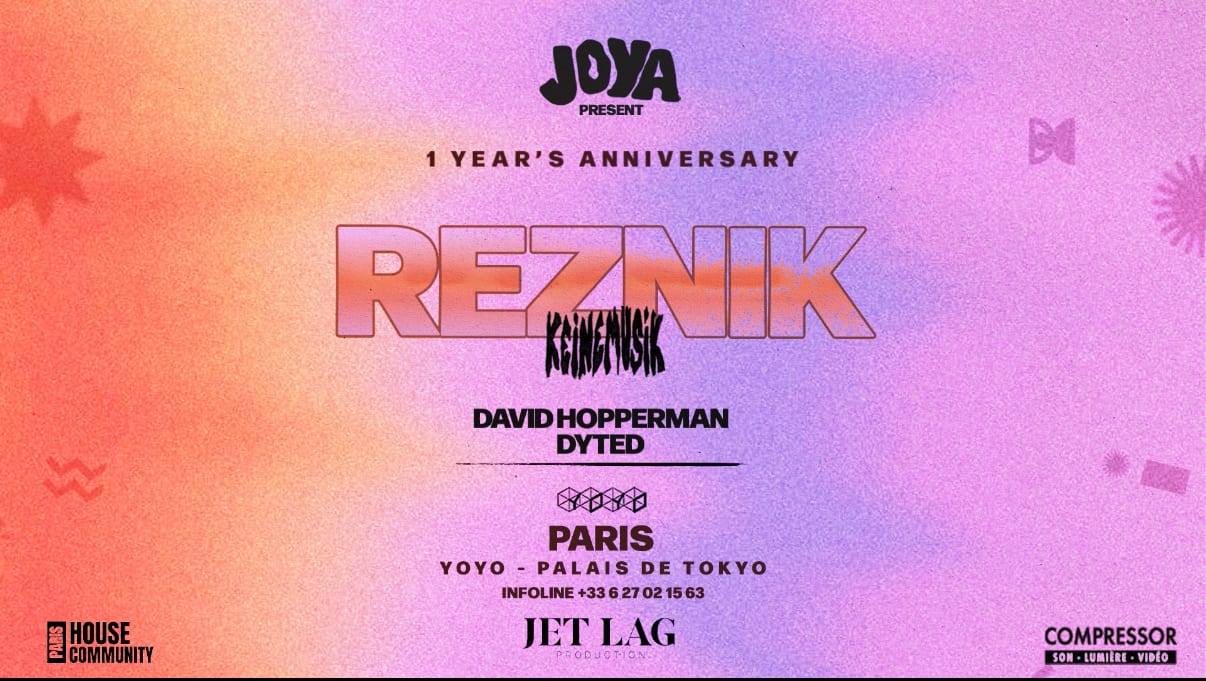 Joya Anniversary : Reznik (Keinemusik)