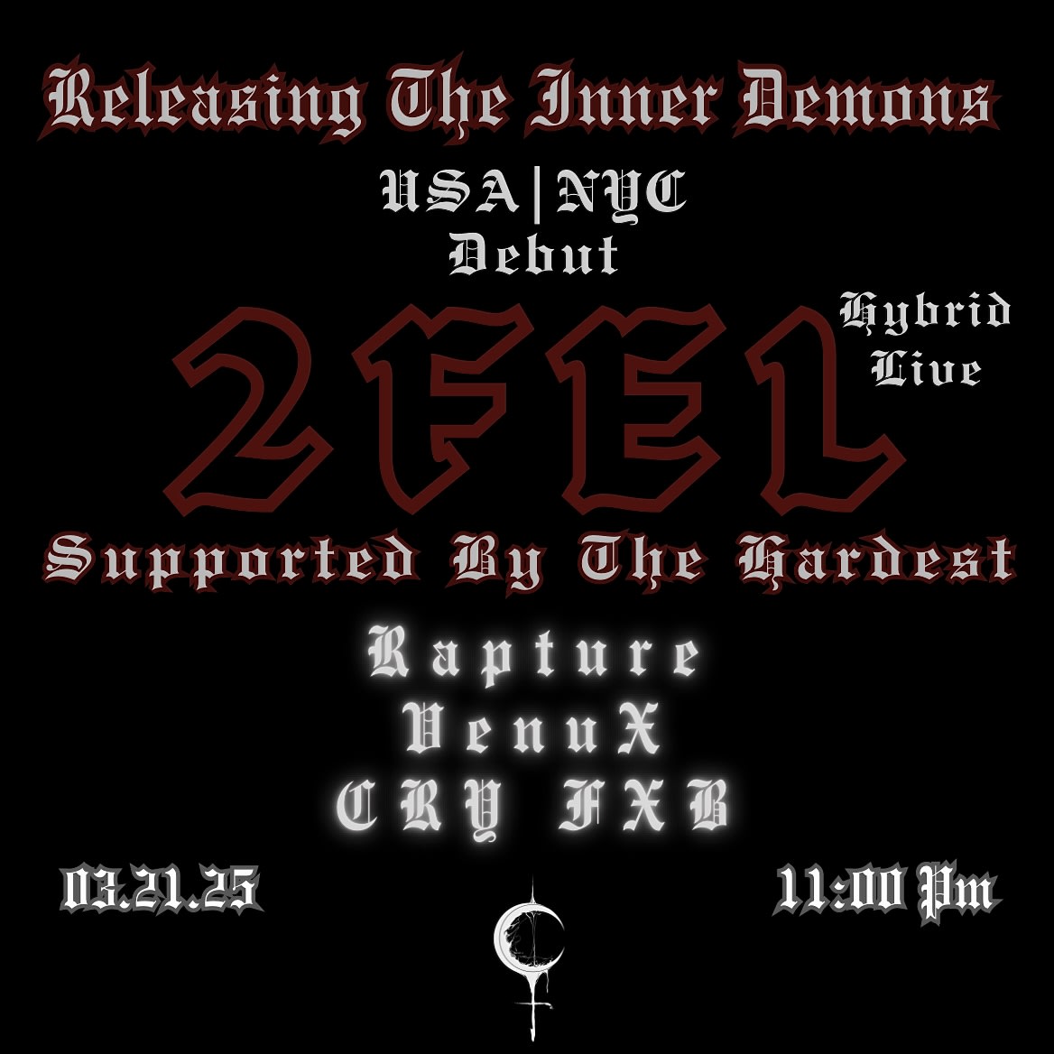 Exodus Presents: 2fel (Usa|Nyc Debut)