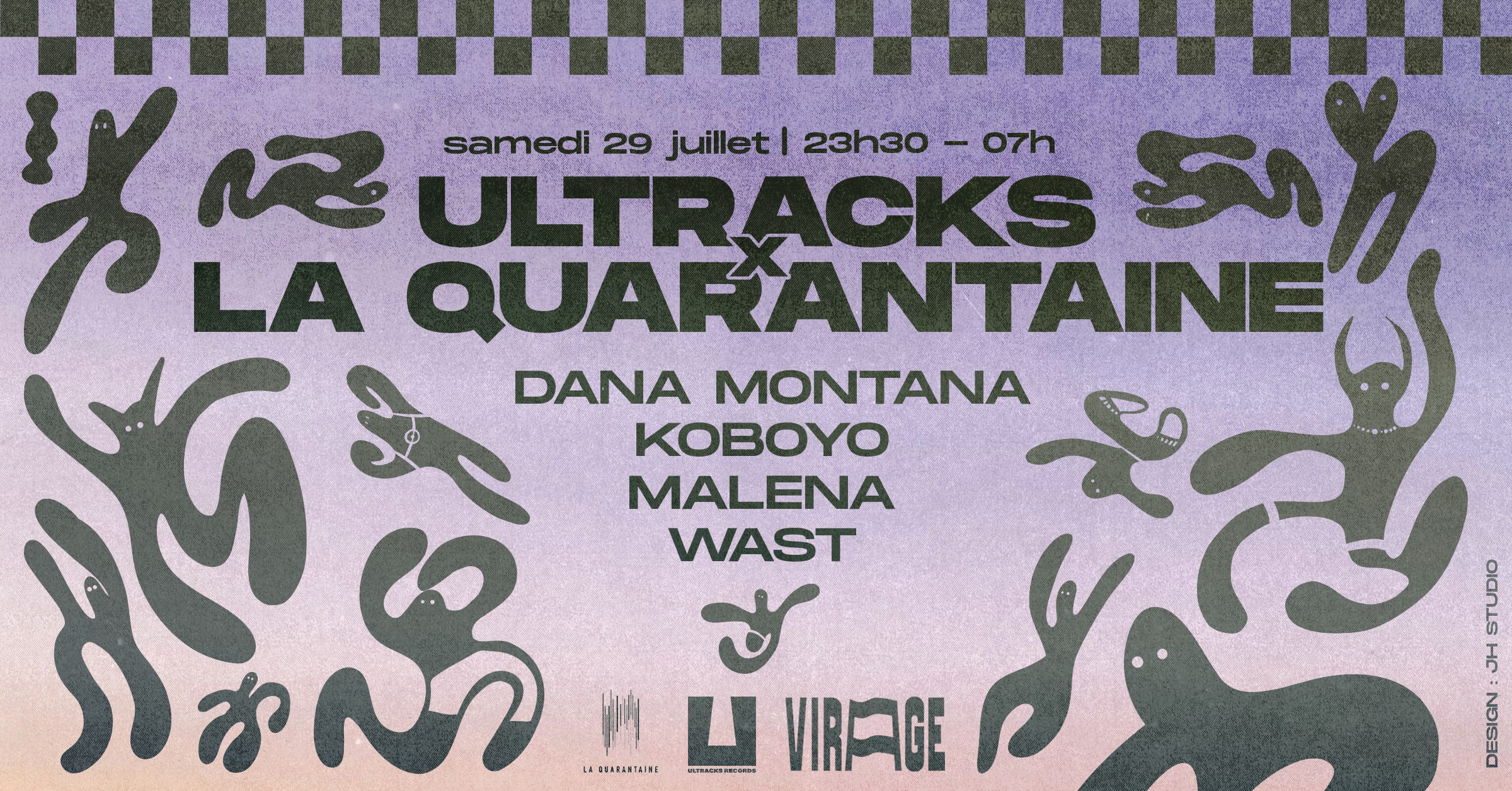 Ultracks X La Quarantaine : Dana Montana, Koboyo, Malena