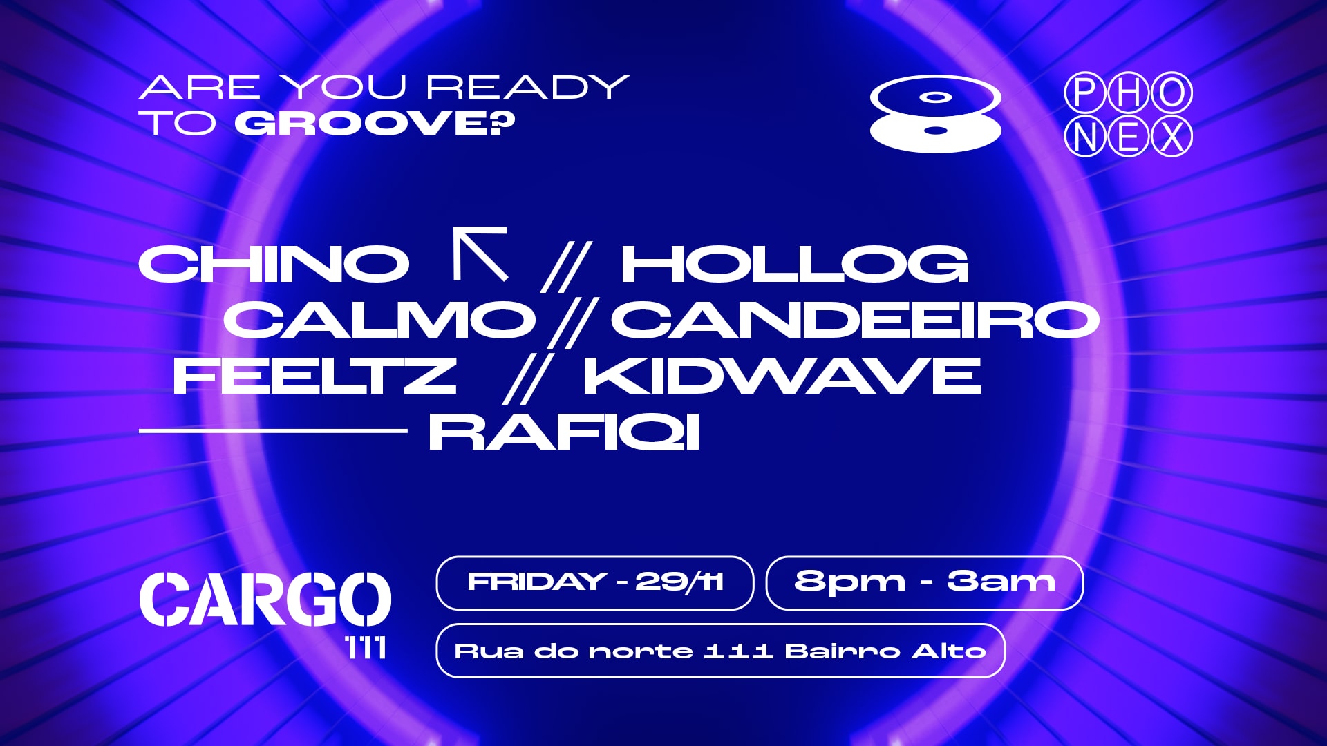 Phonex & Groove Sessions At Cargo111 Last Edition Of 2024