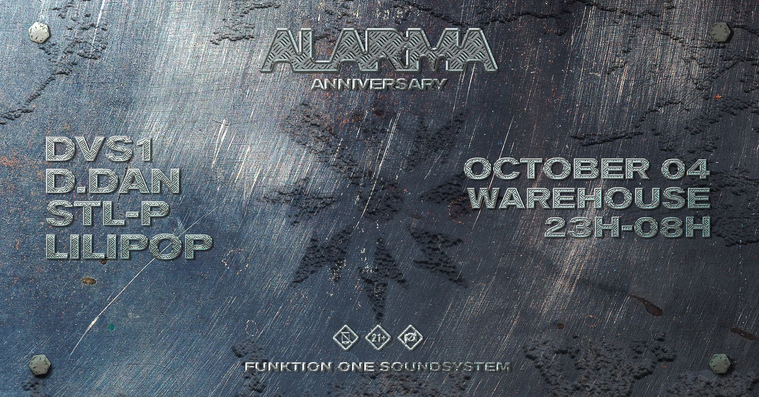 Alarma Anniversary: Dvs1, D.Dan, Stl-P B2b Lilipop