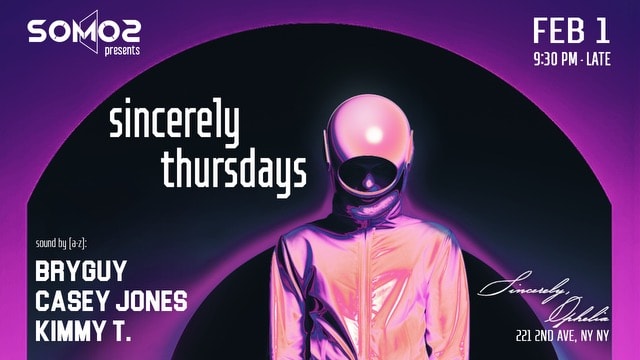 Somos: Sincerely Thursdays (Feb 1)
