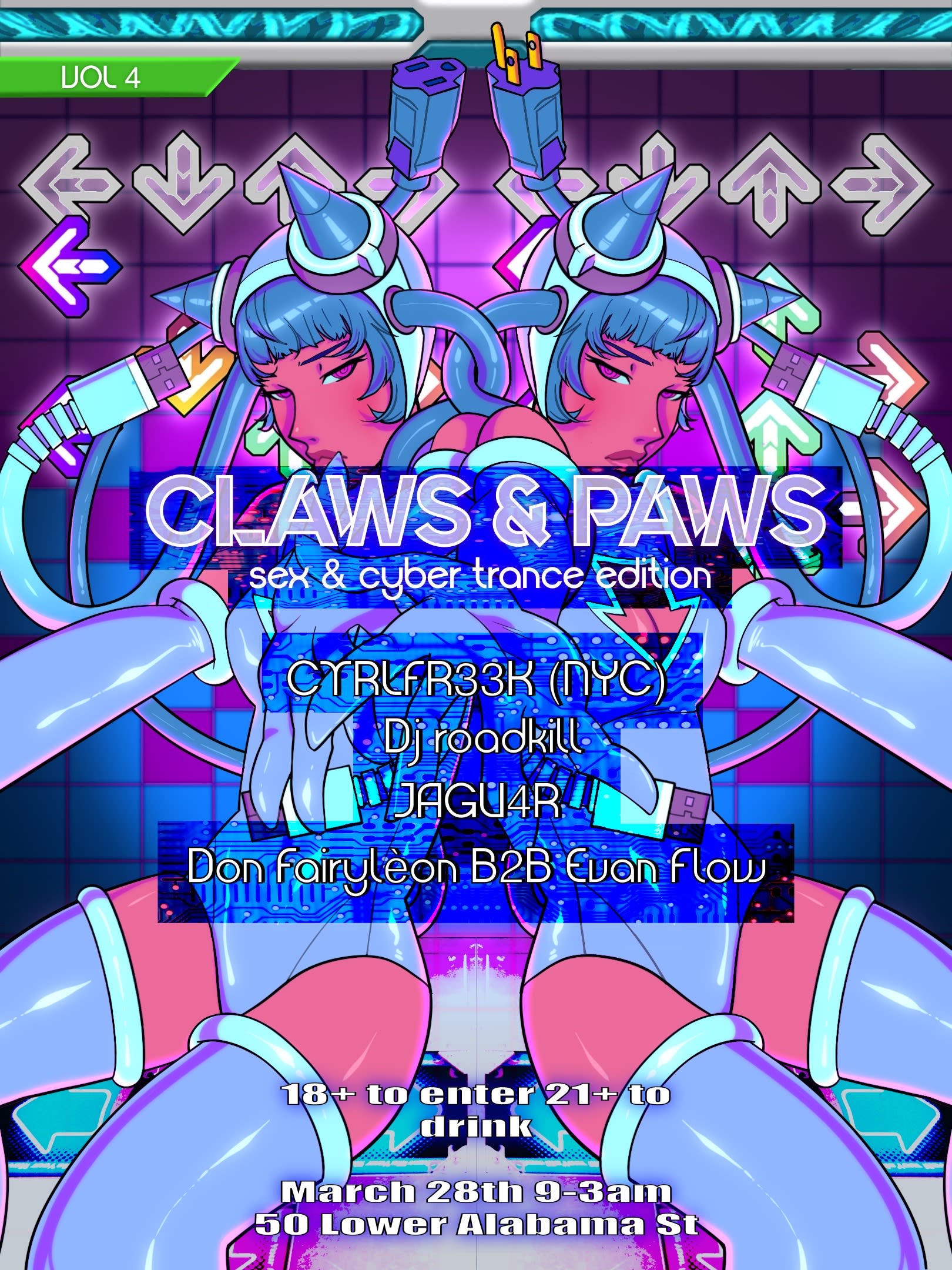 Claws And Paws Cybertrance Edition