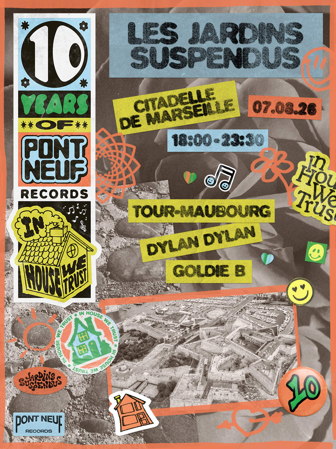 Jardins Citadelle : Tour Maubourg • Goldie B • Dylan Dylan