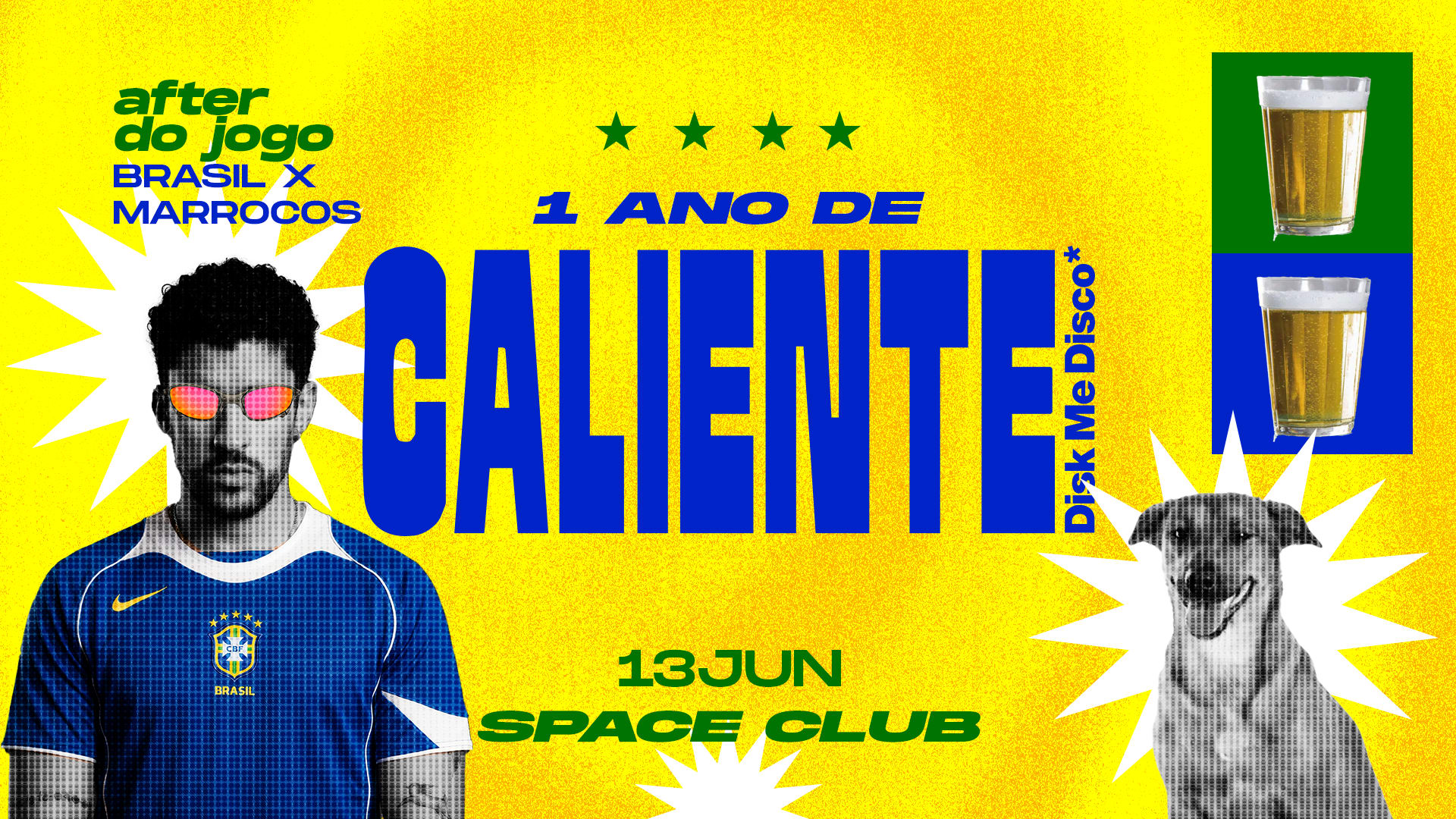 Caliente 1 Ano | Festa Latina