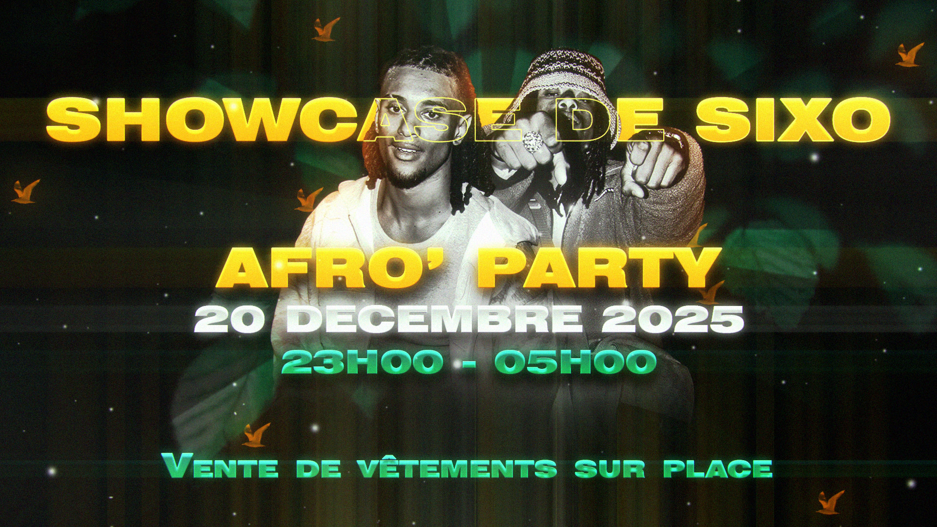 Afro Party & Sixo Showcase