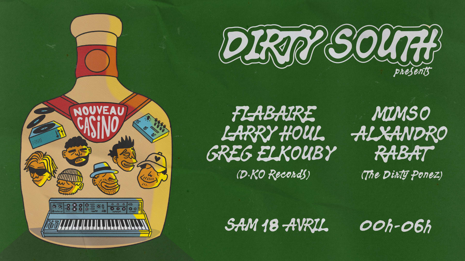 Dirty South Presents : D.Ko Records, Ponez Club