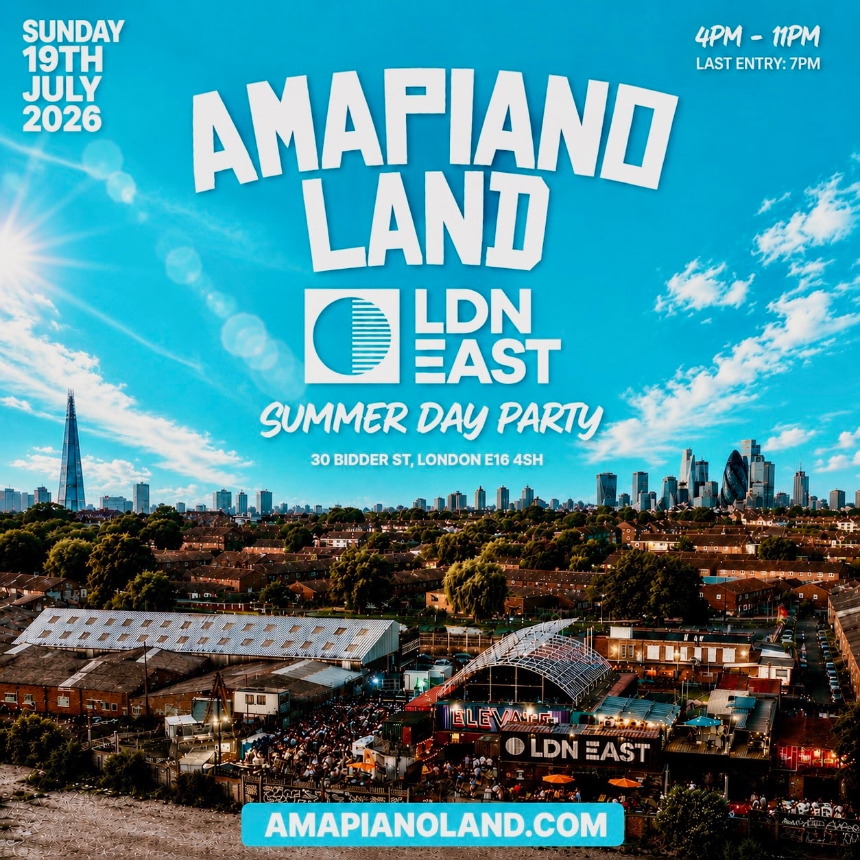 Amapianoland - Summer Day Festival In London