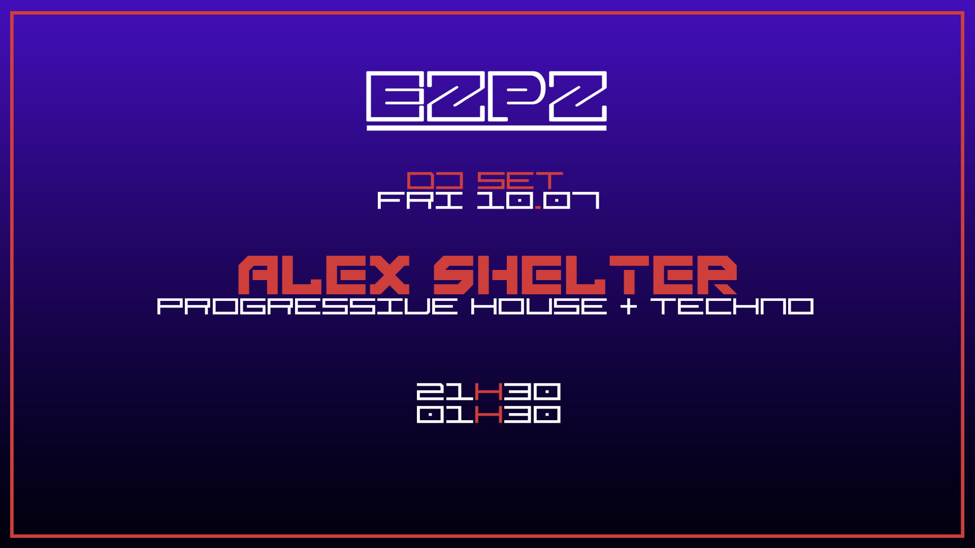 Alex Shelter @ Ezpz