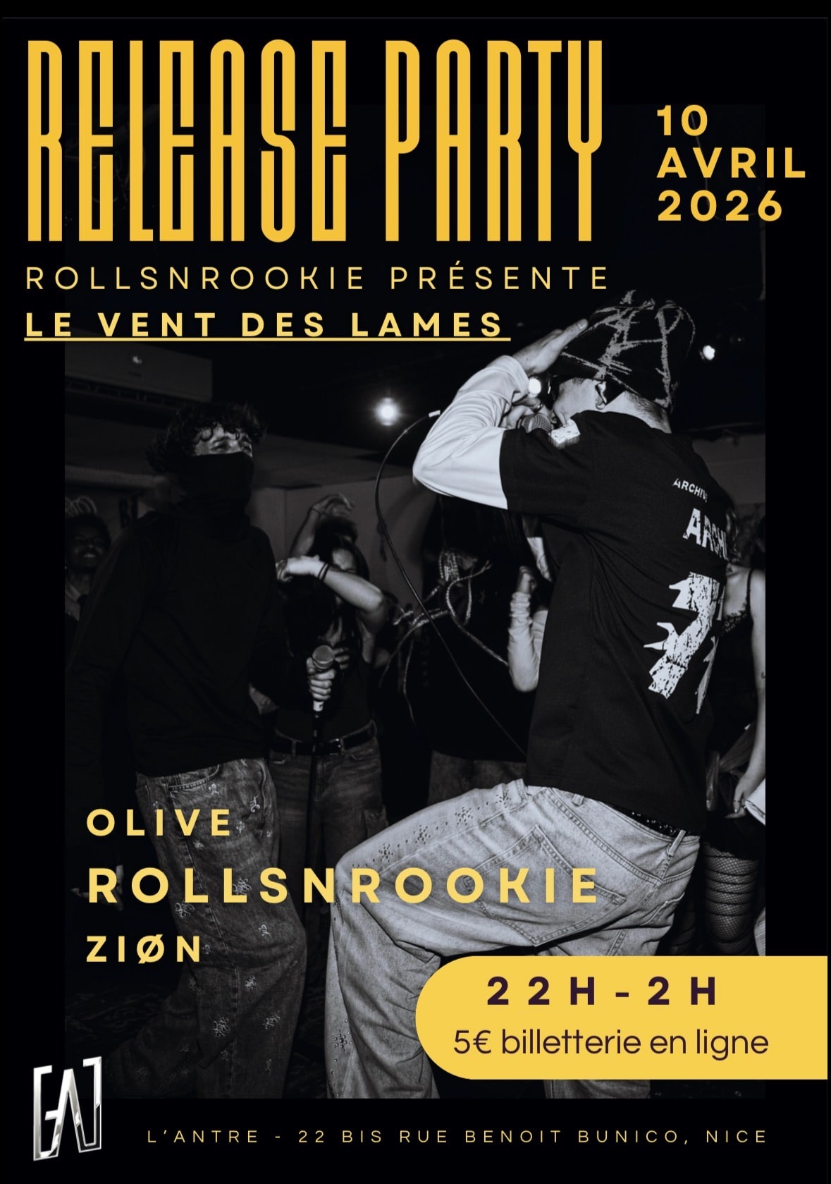 Rollsnrookie — Release Party Rap / Live / Dj Set