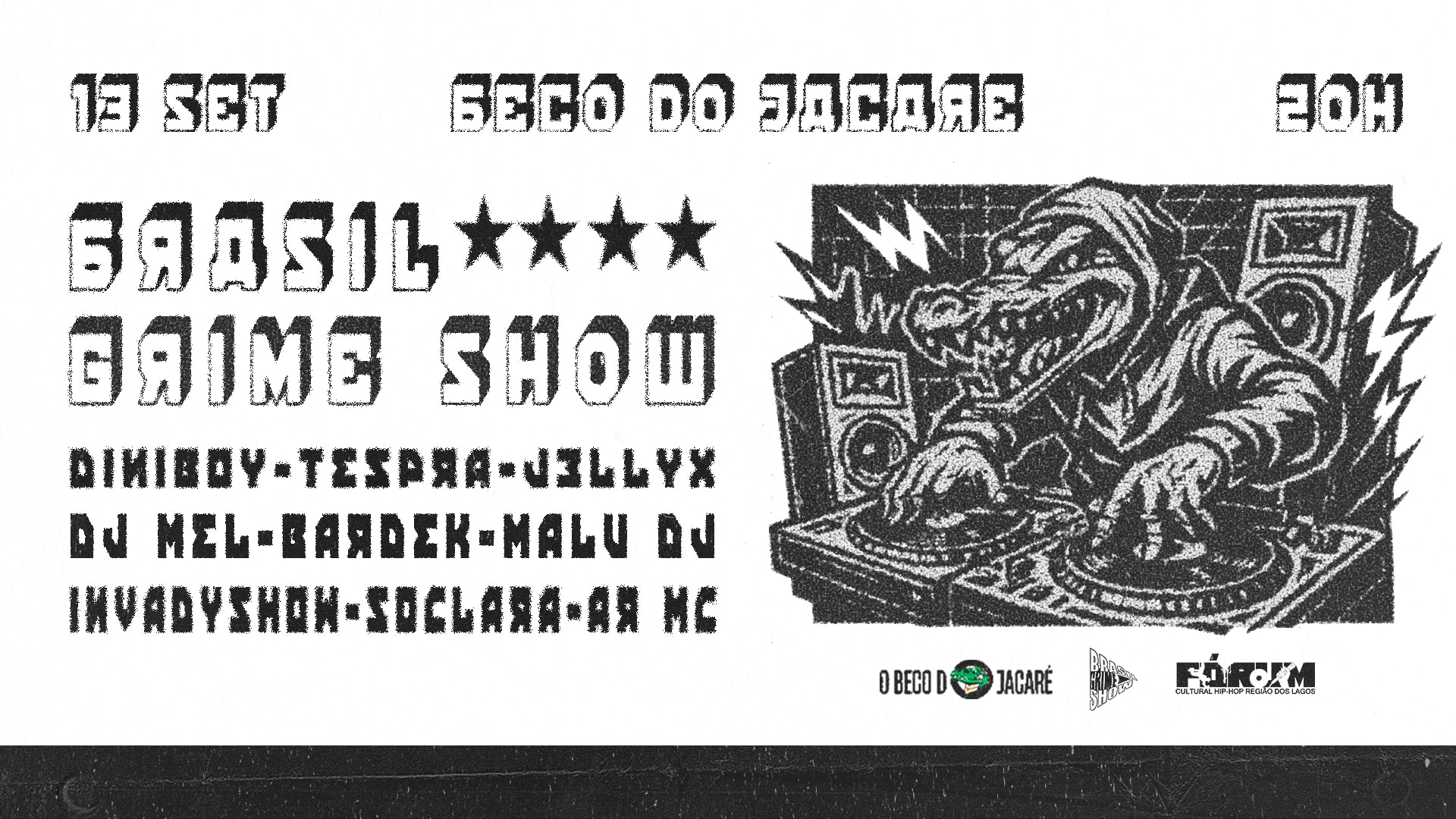 Brasil Grime Show No Beco Do Jacaré