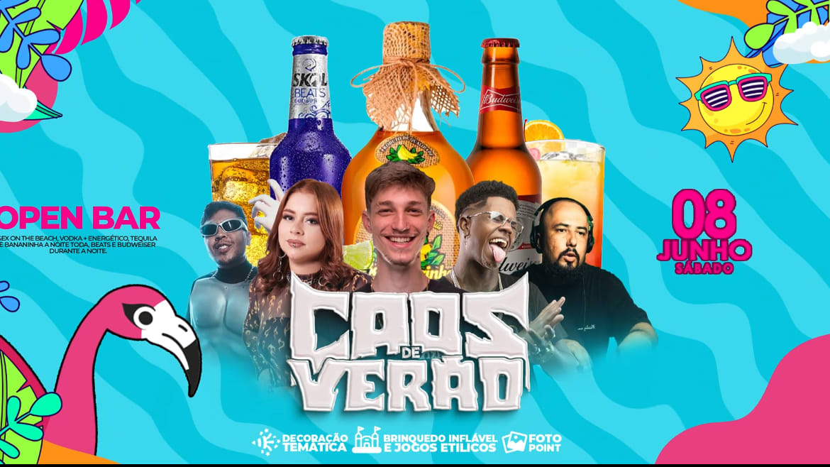 Caos De Verão - Open Bar