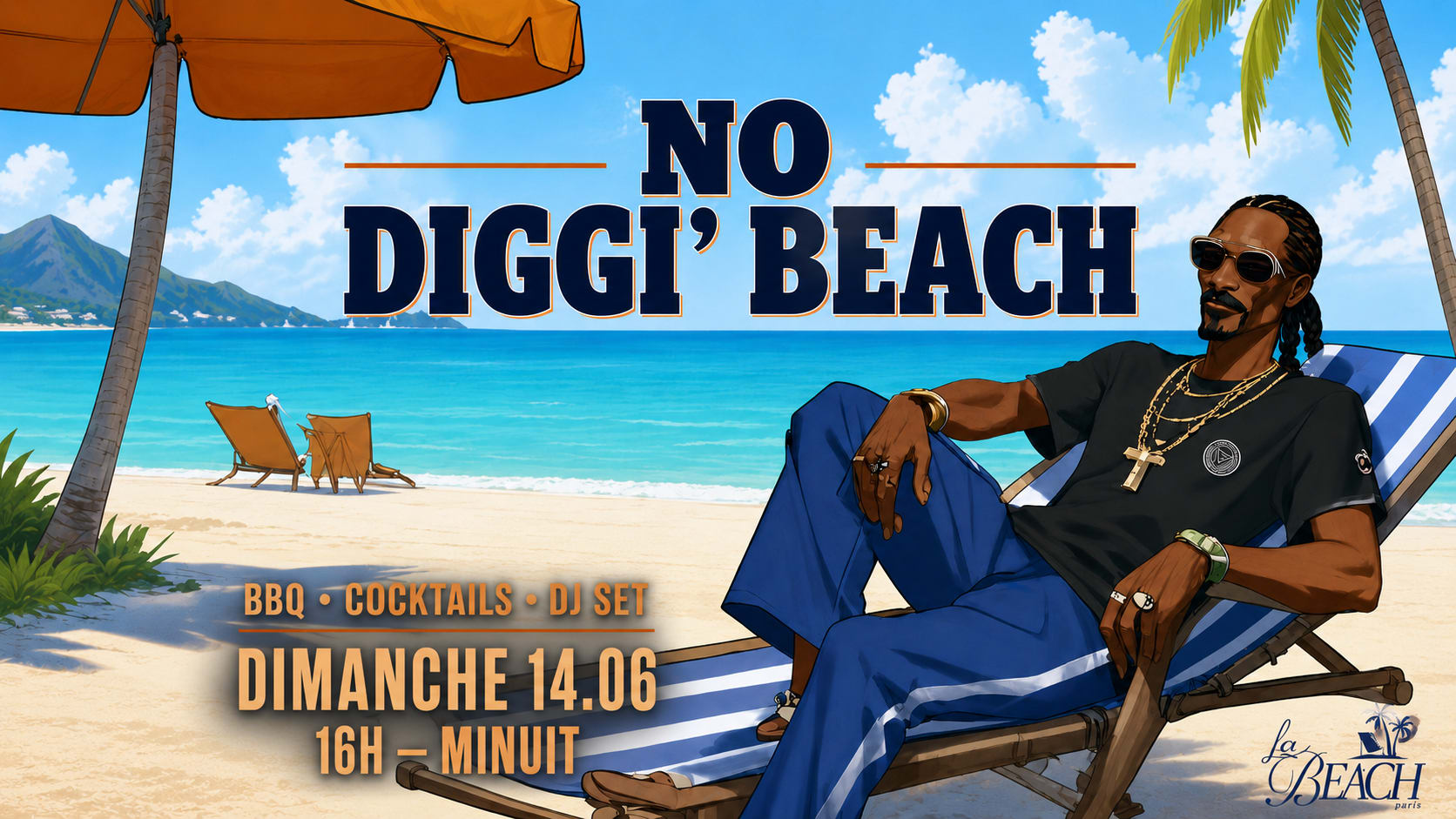 No Diggity On The Beach