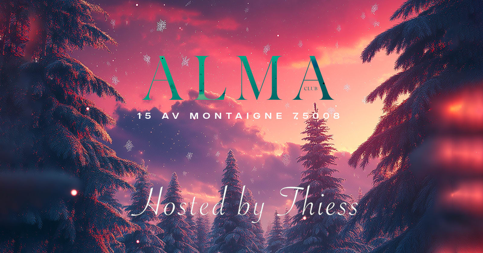 Special Edition Hosted By Thiess At Alma : Christmas Night