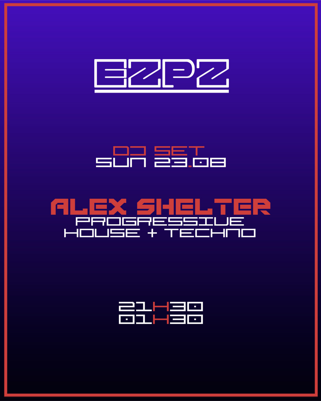 Alex Shelter @ Ezpz