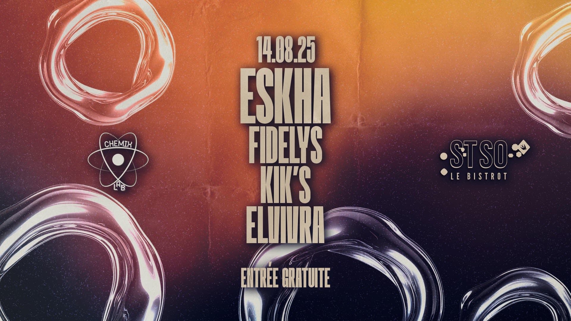 Chemixlab — Eskha + Fidelys + Kik's + Elvivra