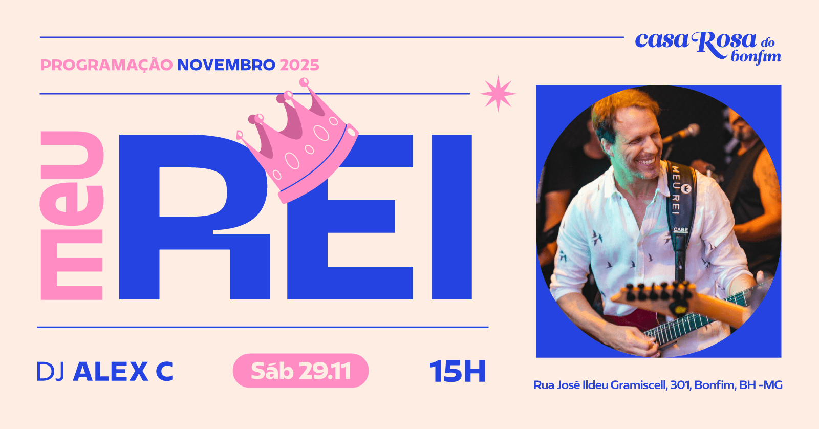 Casa Rosa Do Bonfim - Meu Rei E Dj Alex C.
