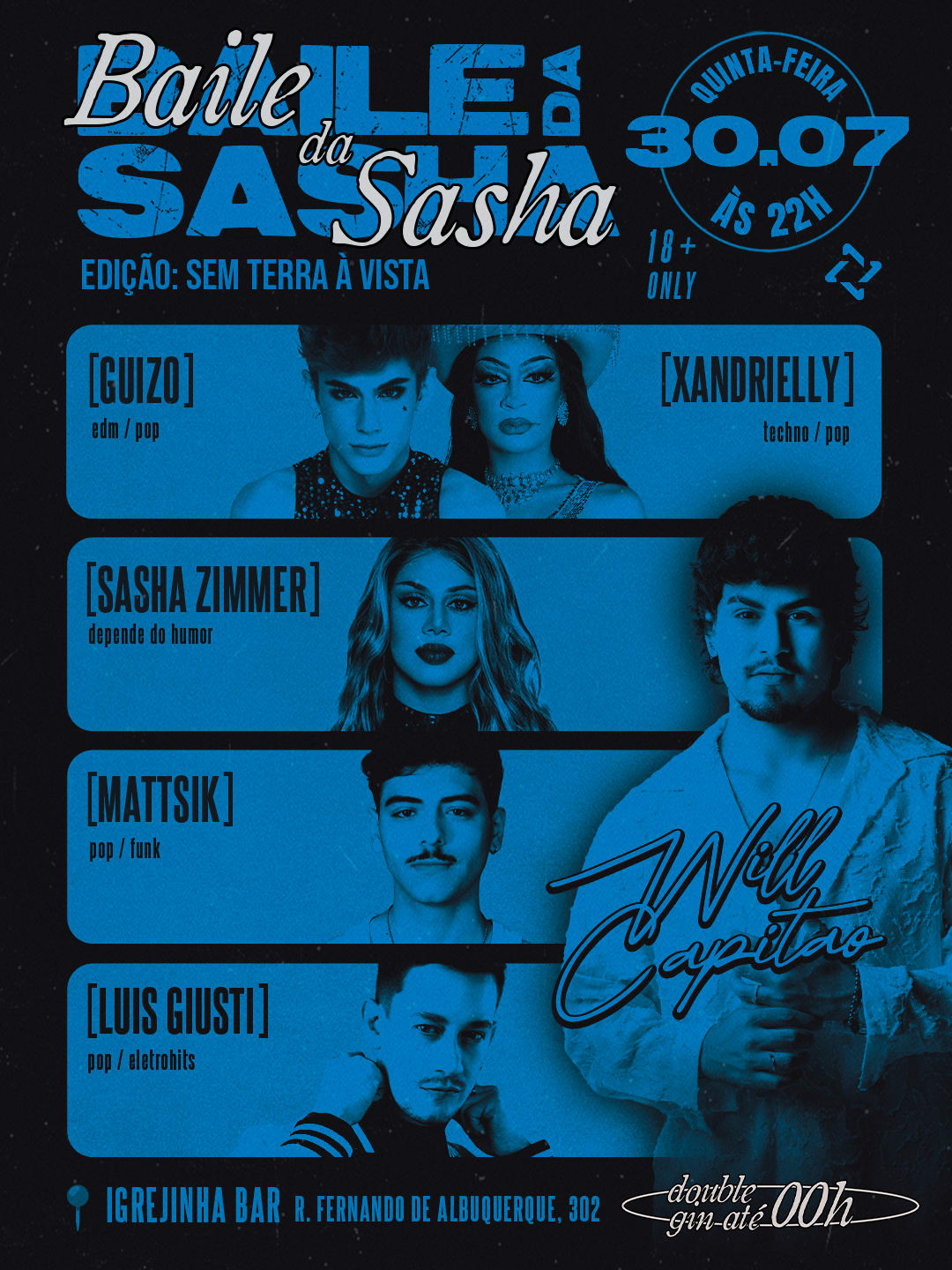 Baile Da Sasha: Will Capitão