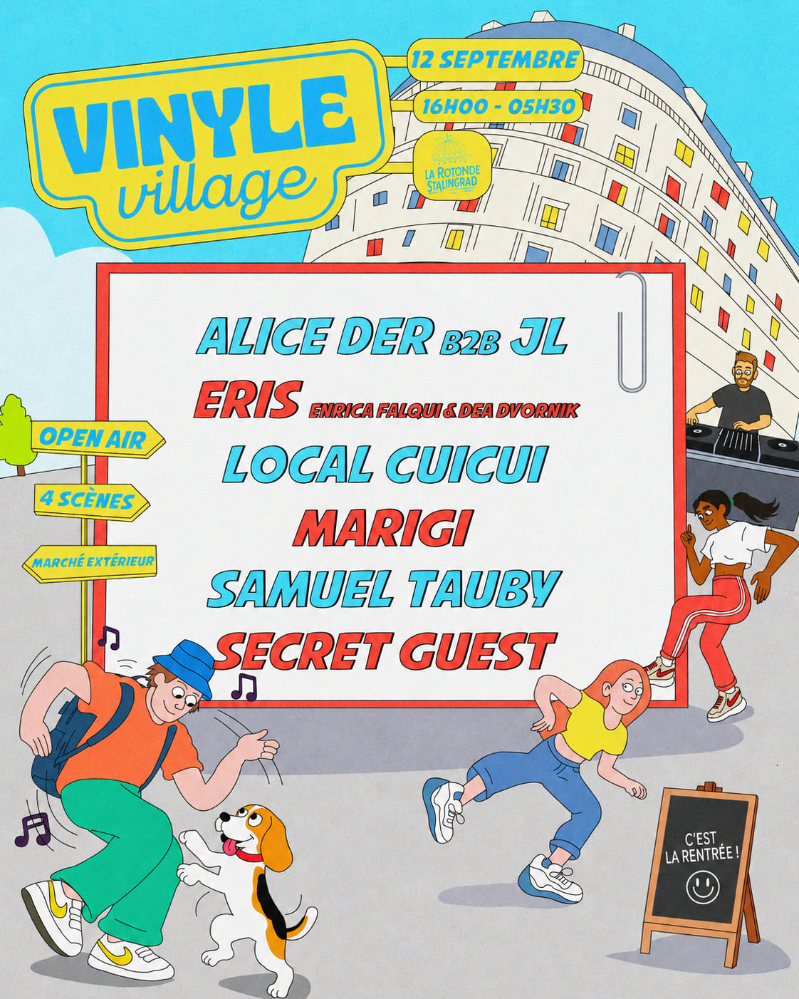 Vinyle Village - Back To School : Open-Air & Club Xxl