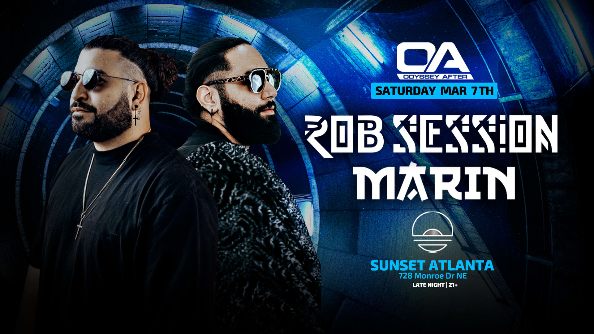 Rob Session & Marin At Odyssey After