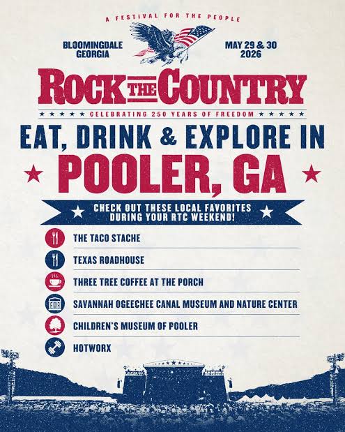 Rock The Country Bloomingdale Georgia