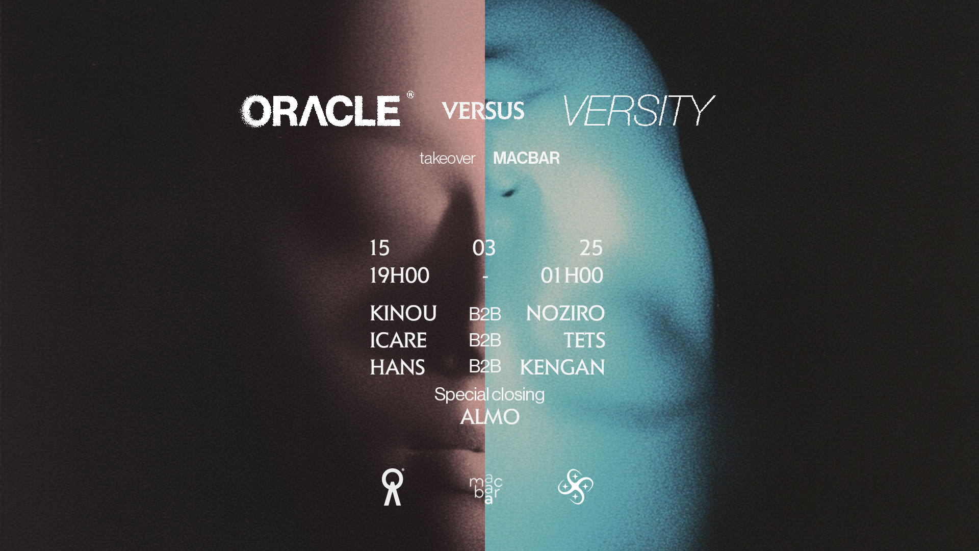 Oracle Versus Versity : Special B2b Takeover At Macbar