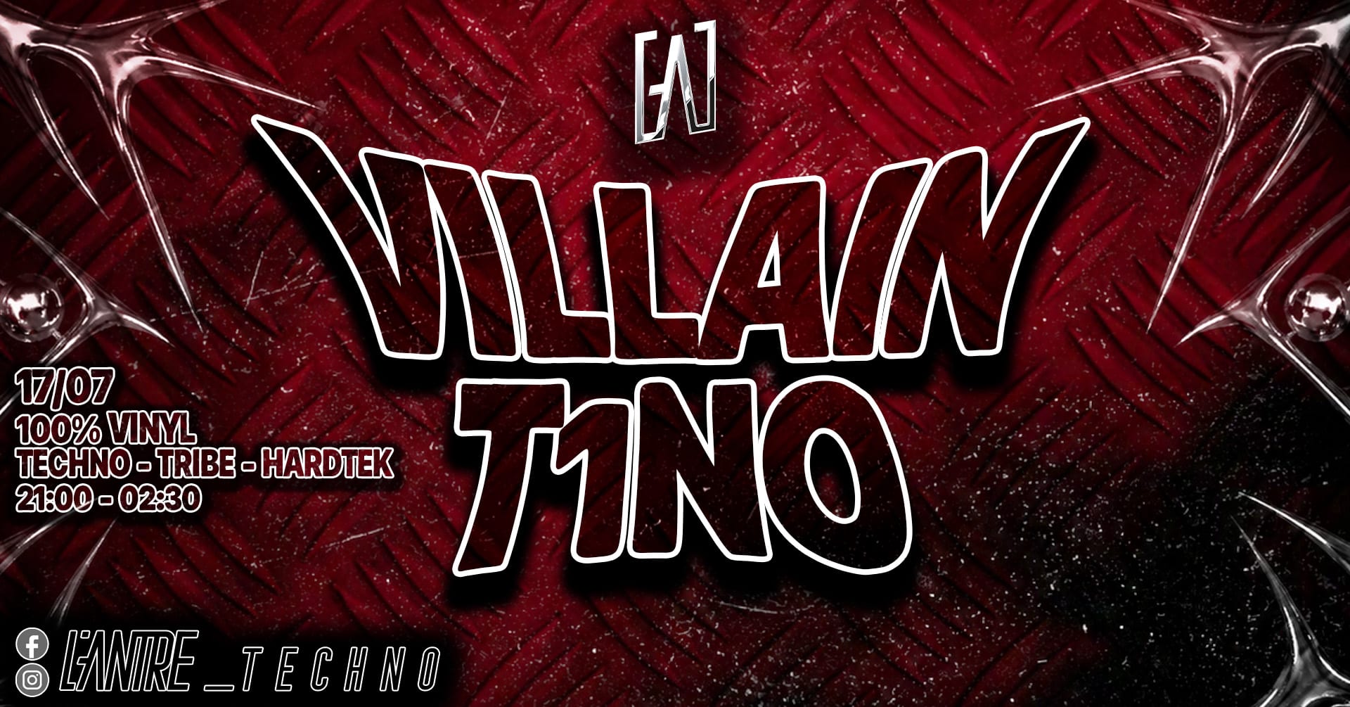 Villain / T1no — Techno / Tribe / Hardtek
