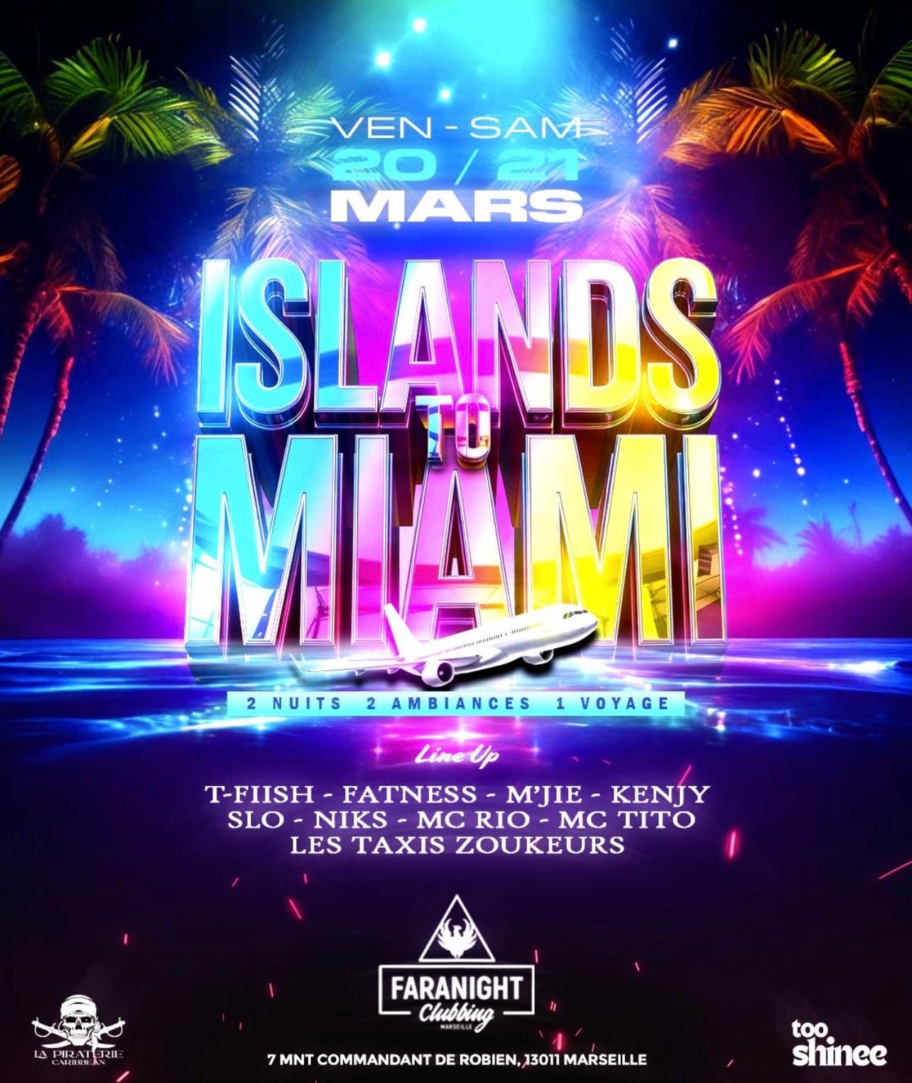 Islands To Miami 20/21 Mars