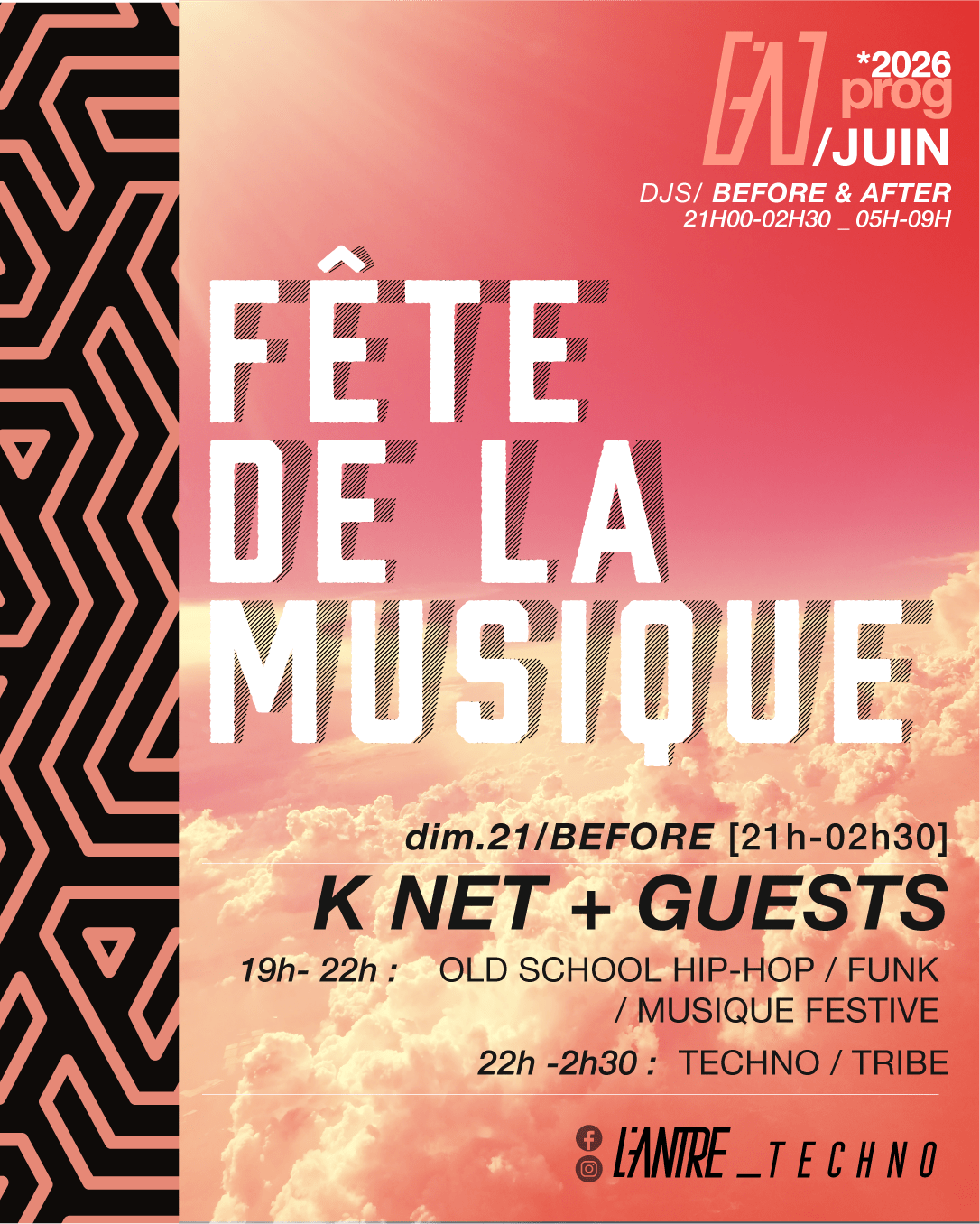 Fête De La Musique — Knet — Techno / Tribe