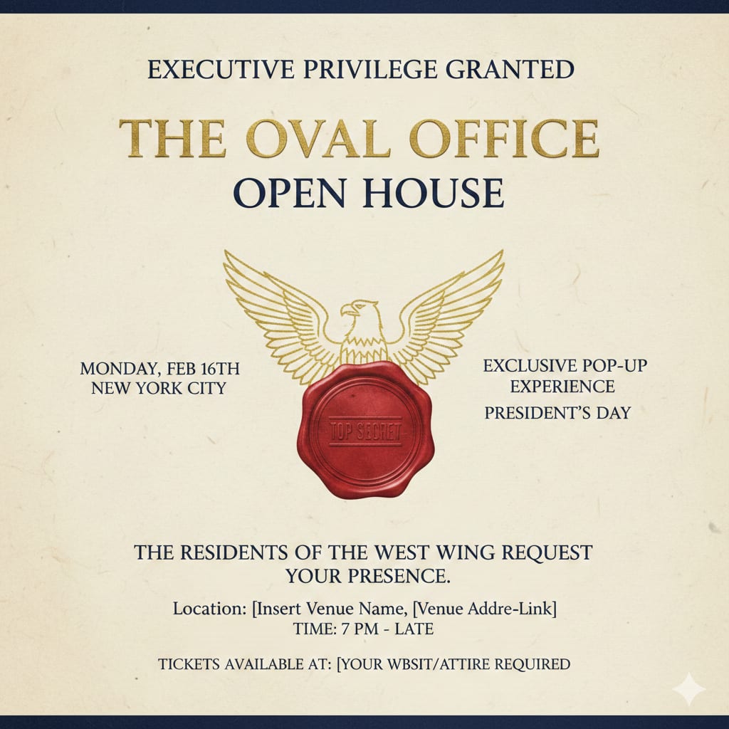 The Oval Office Open House