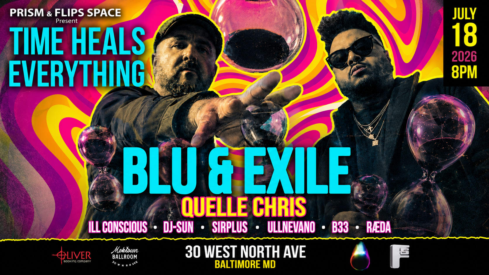 Blu & Exile "Time Heals Everything" World Tour