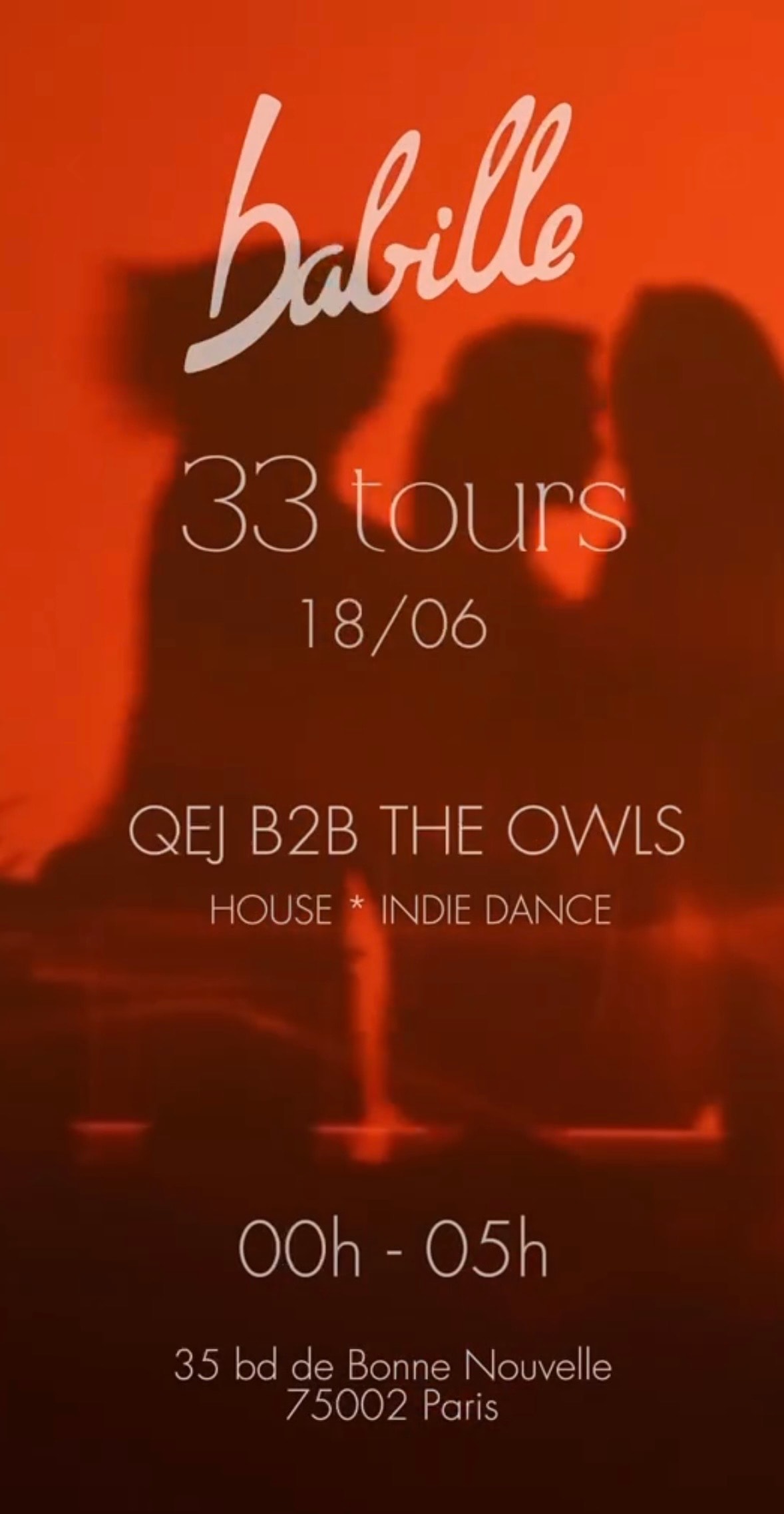 33 Tours Chez Babille