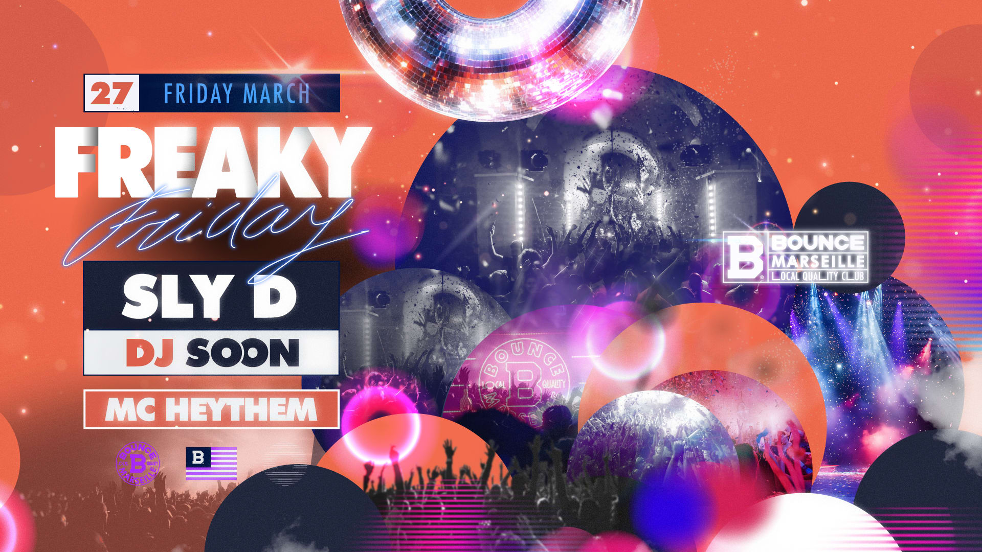 Freaky Friday Ft Sly D (Guest List)