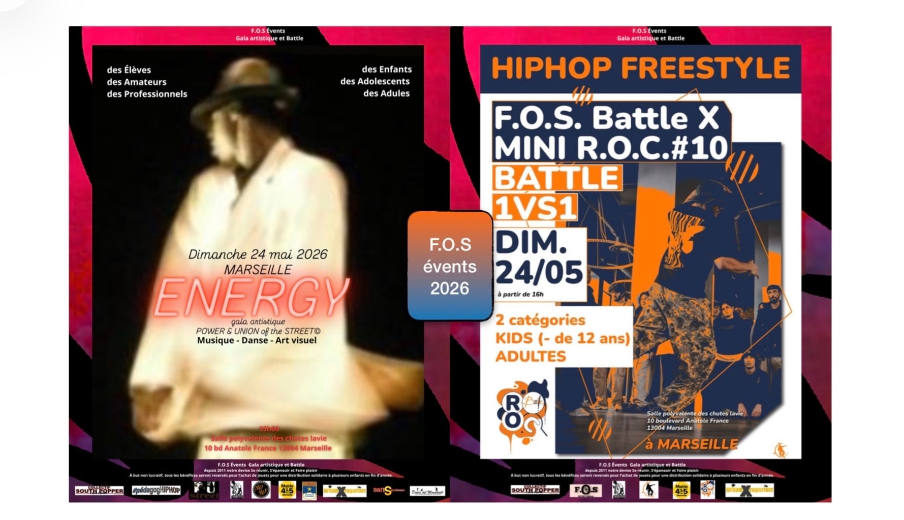 F.O.S Évents - Gala P&U Energy Et F.O.S Battle X Mini R.O.C