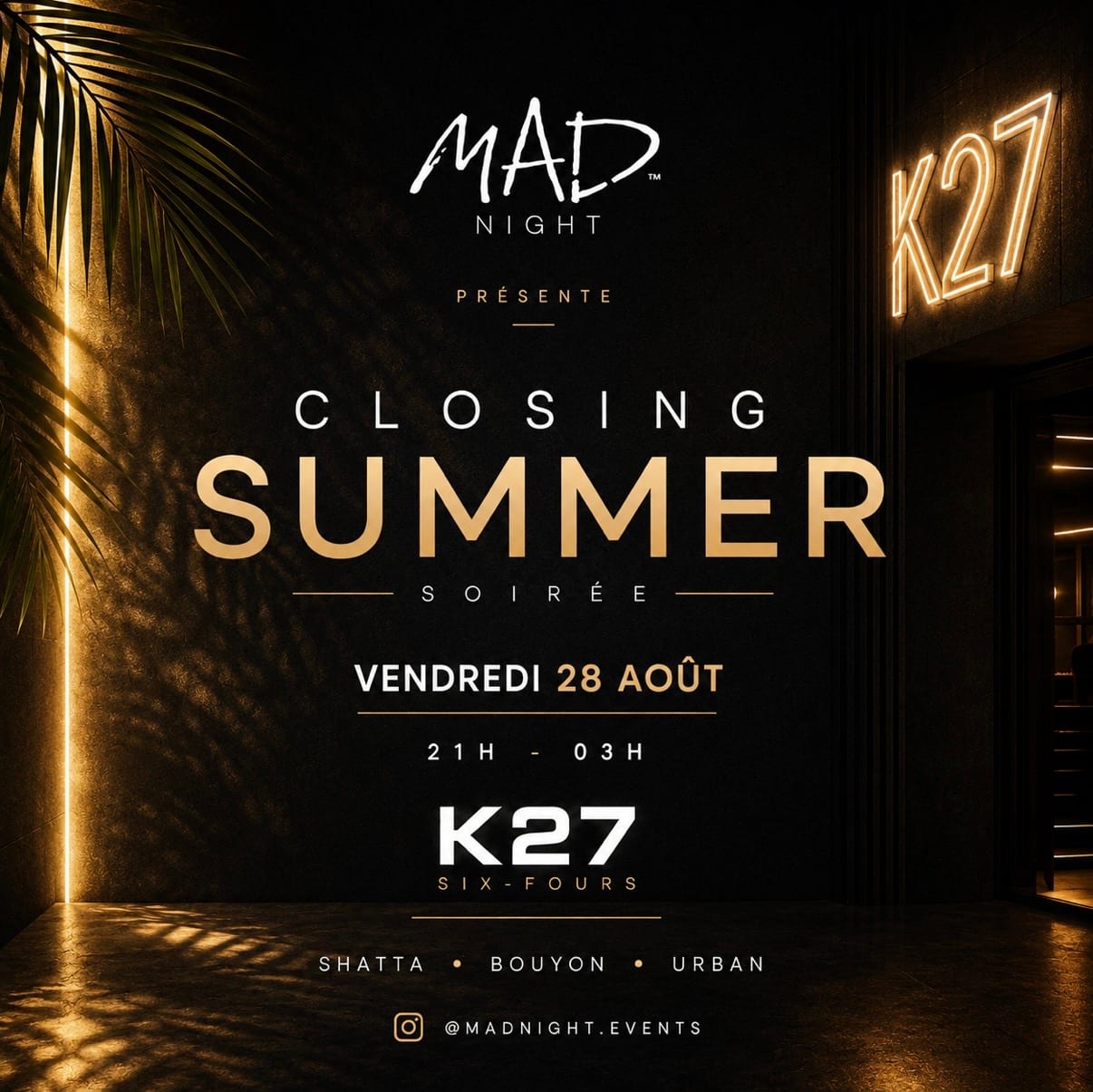 Closing Summer - Madnight