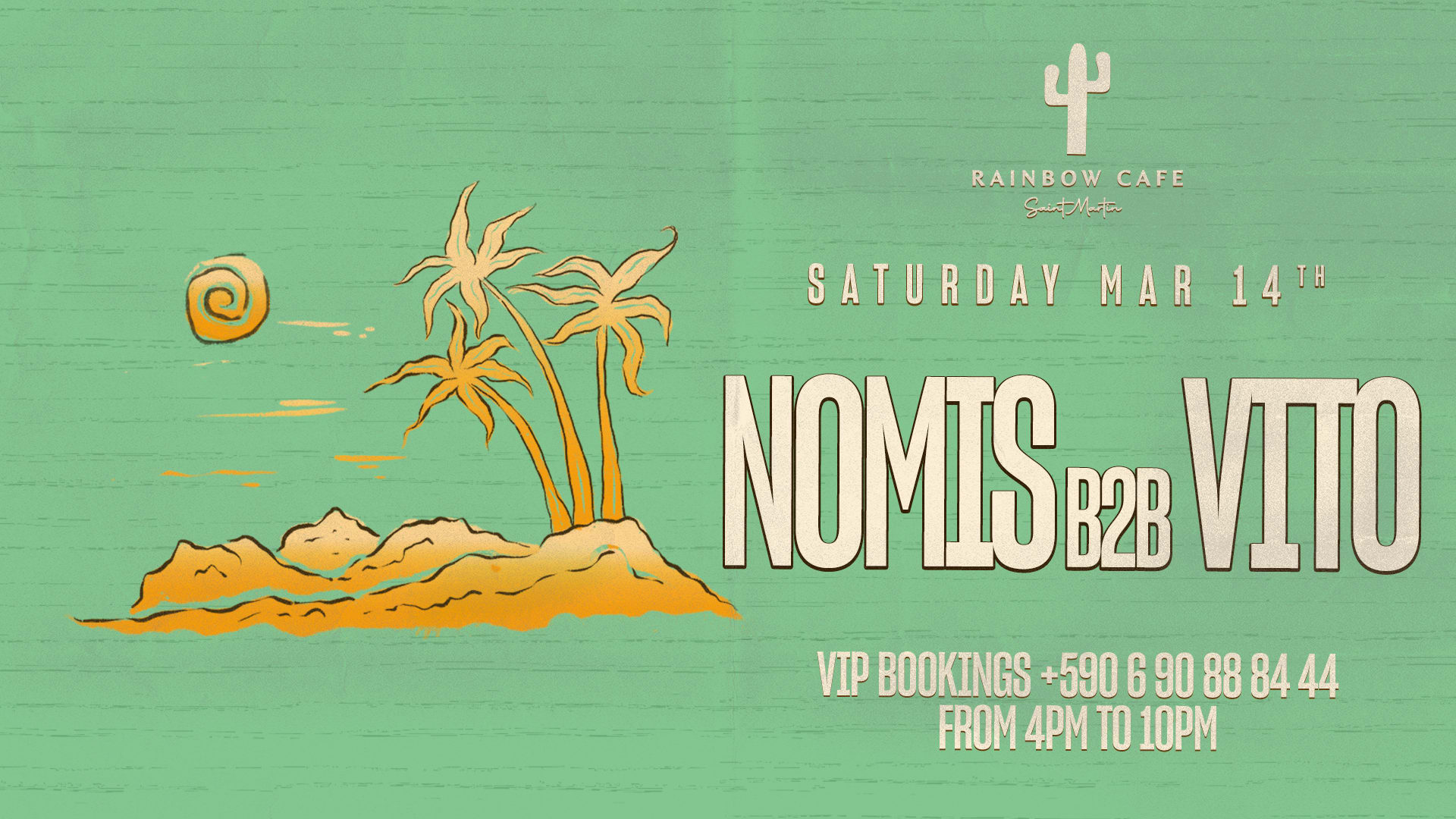 Rainbow Saturdays : Nomis B2b Vito