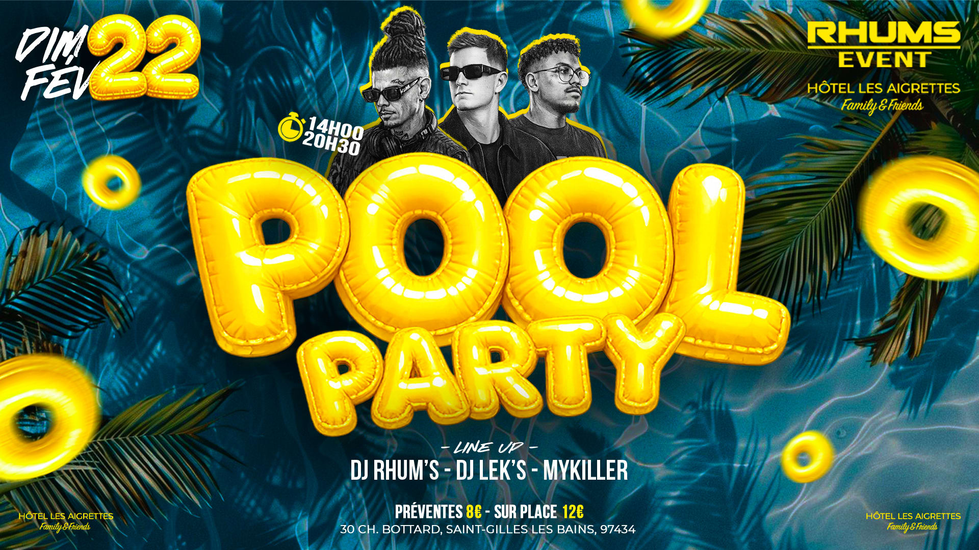 Pool Party Hotel Des Aigrettes