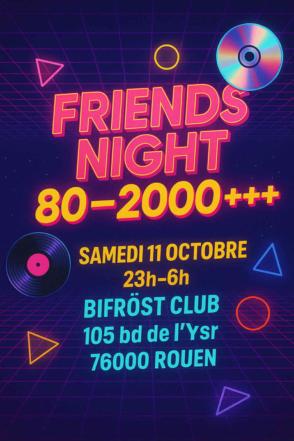 Friends Night 80-2000+++ Bifröst