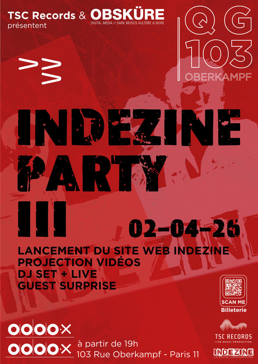 [Concerts] Indezine Party : Dj Set + Live Guest Surprise